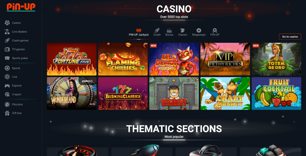 casino pin up online game stots casino pin up online game stots